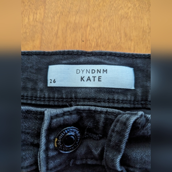 Black Ripped Skinny Jeans size 26 - Picture 4 of 4